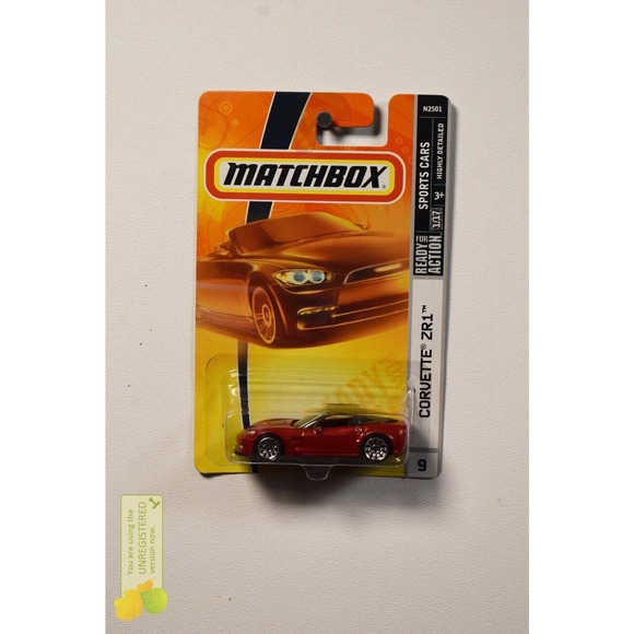 Matchbox Ready for Action Sports Cars Corvette ZR1 - Picture 1 of 4